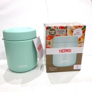 1円～ サーモス THERMOS スープジャー 300ml コンパクトサイズ ミント 弁当用品 未使用 保管品