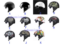 大人気オートバイハーフヘルメットバイクヘルメット 内蔵サングラス半キャップ ヘルメットM-XXLサイズ選択可能11色ホワイト_画像3