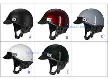 バイク レトロ ヘルメット ハーレー ヴィンテージ ハーフヘルメット 5色軽量 メンズ レディース モデル ジェットヘルメット DOT認証_画像3