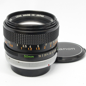 Canon キャノン 旧FD 50mm F1.4 S.S.C. クモリ有り 中古品