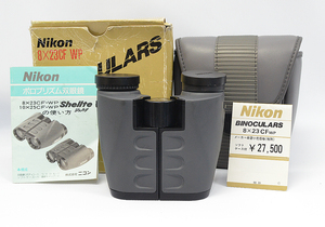 Nikon ニコン WATER PROOF 8x23 6.3° 双眼鏡 Binoculars 中古品