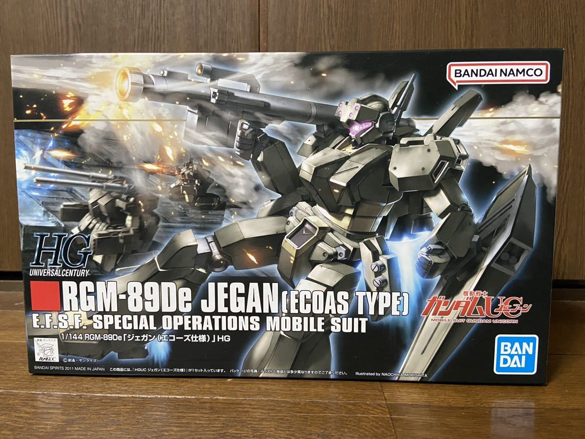 バンダイ】HGUC MSA-003 ネモ(ユニコーンVer.)、RGM-89De ジェガン