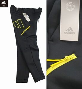 新品 秋冬 adidas GOLF アディダス ゴルフ ダンボールニット ジョガーパンツ 79 ブラック ダブルニット ボトムス ゴルフウェア メンズ