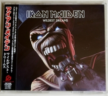 ☆ アイアン・メイデン IRON MAIDEN ワイルデスト・ドリームス Wildest Dreams 初回盤 応募券付き 日本盤 帯付き TOCP-40160 新品同様 ☆_画像1