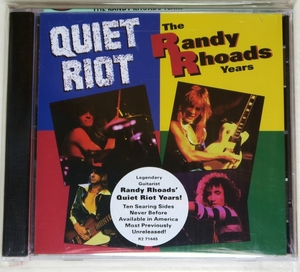 ☆ クワイエット・ライオット QUIET RIOT The Randy Rhoads Years 輸入盤 (US盤) R2 71445 新品 ☆