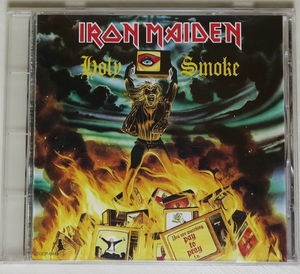 ☆ アイアン・メイデン IRON MAIDEN ホーリー・スモーク HOLY SMOKE 初回盤 ピクチャーレーベル 日本盤 TOCP-6449 1A1 TO 新品同様 ☆