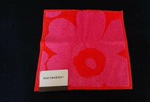 マリメッコ Marimekko ウニッコ ハンドタオル　（タオルハンカチ/ミニタオル）_画像1