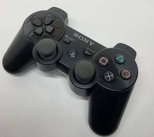 PS3 コントローラー 純正 黒 ブラック ディアルショック3 DUALSHOCK3 SIXAXIS アルコール消毒済 B01