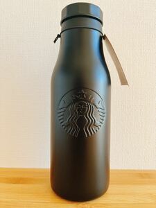 STARBUCKS スターバックス fragment FRGMT MYST 藤原ヒロシ フラグメント MIYASHITA PARK ステンレス ロゴ ボトル マットブラック 473ml