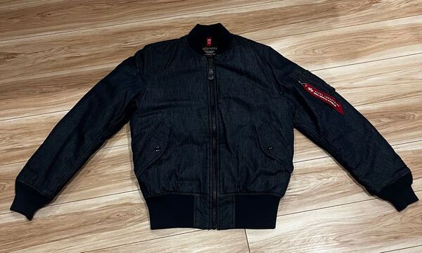 ALPHA INDUSTRIES×BACK NUMBER 和紙MA-1