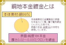 【18kgp本金鍍金-本当の金を使用した鍍金方法】イヤーカフW　1ペアで320円　_画像4