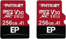 2枚組 パトリオットメモリー micro sdxcカード 256GB 512GBセット_画像2