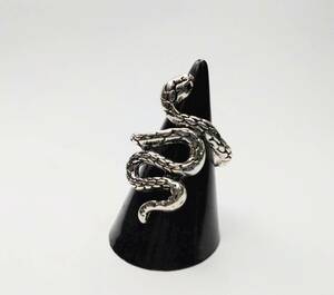 送料無料　【フリーサイズ】スネーク　蛇　リング　指輪　よくある　ヘビ　パイソン　ファンスマ