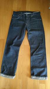 美品 visvim デニム W34 L30 01.2R ビズビム ジーンズ social sculpture denim 01 2 R 501 ソリッド