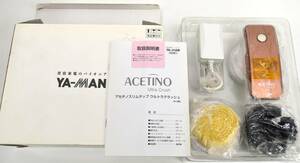 【通電、稼働確認済】 ヤーマン YA-MAN 家庭用美容器 アセチノスリムタップ ウルトラクラッシュ 通常使用感あり 美顔器 美容ローラー