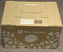 ◆IRIS OHYAMA アイリスオーヤマ◆ヘルシーサポート IH ジャー炊飯器 RC-INH50-B ブラック 5.5合 ライスクッカー◆未使用(展示在庫品)◆_画像1