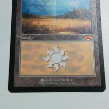 sB383a [希少] MTG 平地 Plains Guruランド 土地 英語版_画像7