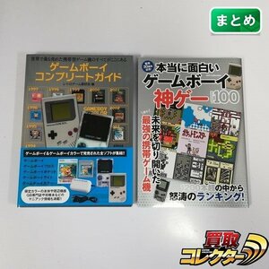 gH353a [まとめ] GB ゲーム本 ゲームボーイ コンプリートガイド 本当に面白いゲームボーイ 神ゲー BEST100 計2点 | X