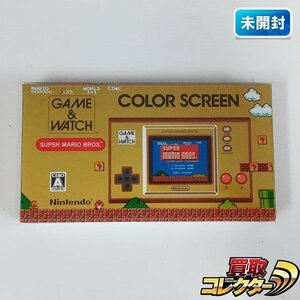 gH349a [未開封] ゲーム&ウォッチ カラースクリーン スーパーマリオブラザーズ /ゲームウォッチ | X