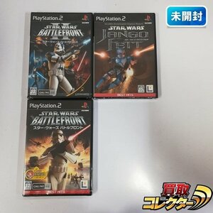 gH495a [未開封] PS2 ソフト スター・ウォーズ バトルフロント II ジャンゴ・フェット / STAR WARS | ゲーム S