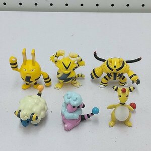 mK486a [まとめ] TOMY ポケモン モンコレ メリープ モココ デンリュウ エレキッド エレブー エレキブル | フィギュア H