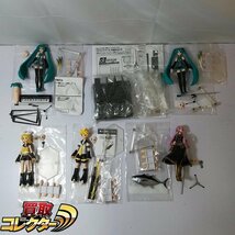 mBM843b [難有] マックスファクトリー figma 巡音ルカ 鏡音リン 鏡音レン 初音ミク / ライブステージ Ver. | フィギュア K_画像1