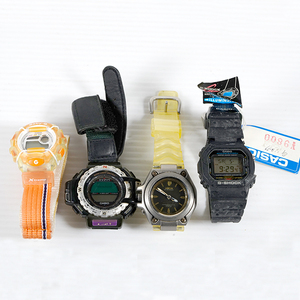 腕時計 CASIO カシオ G-SHOCK Gショック Baby-G ベビーGなどおまとめ4本 MRG-120T DW-5600E BGX-130 PRT-40 