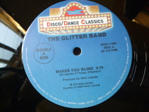 Glitter Band / Makes You Blind ファンキー・ダンサブル DISCO CLASSIC 12 Evelyn Thomas / High Energy (Original & Remix) 試聴