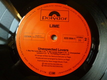 Lime / Unexpected Lovers 最高名盤 DISCO Hi-NRG CLASSIC オリジナル・ドイツ盤 LP 試聴_画像4