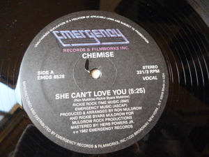 Chemise / She Can't Love You メロディアス DISCO 12 ヒットチューン　試聴