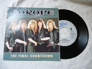 Europe / The Final Countdown キャッチーPOP　ハードロック　7インチシングル ヒットチューン　試聴