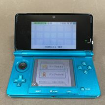 NINTENDO ニンテンドー 3DS 本体 CTR-001 ライトブルー 本体、ソフト22本セット ポケモン、星のカービィ、イナズマイレブン、動物の森_画像2