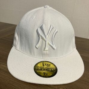 ニューエラ 59FIFTY ヤンキース 帽子 ERA 7 4/3 62cm キャップ ヴィンテージ