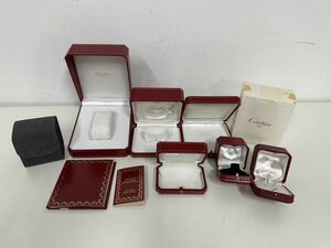 Cartier カルティエ 空箱 腕時計 ケース リング BOX 保証書 説明書 まとめ （J）