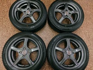 ☆ トップラン スタッドレス VRX3 アクア フィット 15インチ 4H 100 185/60R15 2021年製 4本 ブリヂストン ヤリス シャトル