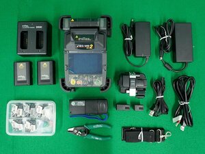 古河電気工業　超小型光ファイバ融着接続機　S123M8 ver.2　Hand-Held Ribbon Fiber Fusion Splicer　FURUKAWA ELECTRIC