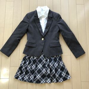 150. clothes graduation ceremony go in . type woman blaser skirt setup 3 point navy blue top and bottom blaser woman uniform 160