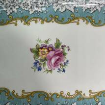 ROYAL ALBERT ロイヤルアルバー ENCHANTMENT エンチャントメント 長皿 サンドイッチトレー 美品_画像6