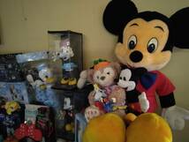 M420 棚け横 現状品　Disneyセット ディズニー色々セット ぬいぐるみ 時計 陶器 キーホルダー ミッキーマウス シェリーメイ 11/2_画像4