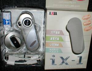 AXIA FA iX-1 SG DIGITAL CAMERA 起動OK！ 富士フィルムアクシア Webカメラ機能搭載 デジタルカメラ 送料520円