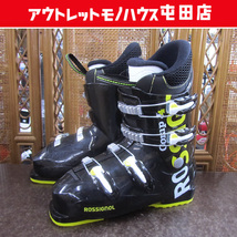 ROSSIGNOL 24.0-24.5cm スキーブーツ COMP J4 ロシニョール イエロー×ブラック 表記A 札幌市_画像1