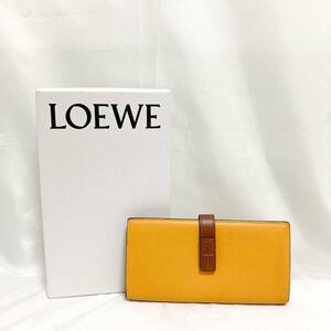  прекрасный товар Loewe складывающийся пополам длинный кошелек дыра грамм балка TIKKA ru бумажник Large 