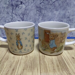 ピーターラビット ウェッジウッド マグカップ WEDGWOOD　PETER RABBIT 2個セット