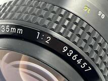 11M2★Nikon/ニコン★ Nikkor 35mm F2 Ai レンズ MF 一眼レフカメラ_画像9