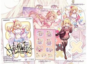 20*☆ F11H1DH2/ よびがっか! 米白粕/ 星川サラ C102新刊セット:アクリルフィギュア等/ コミケ102 C102 新刊/ 同人誌 にじさんじ/ 未開封