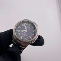 CITIZEN シチズン エコドライブ アテッサ ATTESA メンズ 腕時計 H410-1003788 稼働品 訳あり 【a1201】_画像6