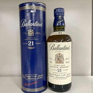 Ballantines バランタイン 21年 スコッチウイスキー VERY OLD スコッチ 43% 700ml 古酒 【a1309-y98】