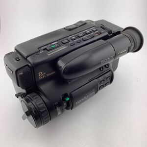 SONY Video 8 Handycam ビデオカメラ ソニー ハンディカム バッテリー 付き DC 6V CCD-TR75【k2430-c2】