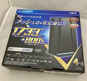 [送料無料] 美品 Aterm PA-WG2600HP4 Wi-Fiルーター 無線LAN/メッシュ中継機能/4ストリーム/1733Mbps+800Mbps