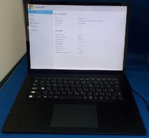 【Windows11Pro】 Microsoft Surface Laptop 3 (Model:1872) i7-1065G7/メモリ16GB/512GB SSD/15型2496x1664 [SU002]_画像1